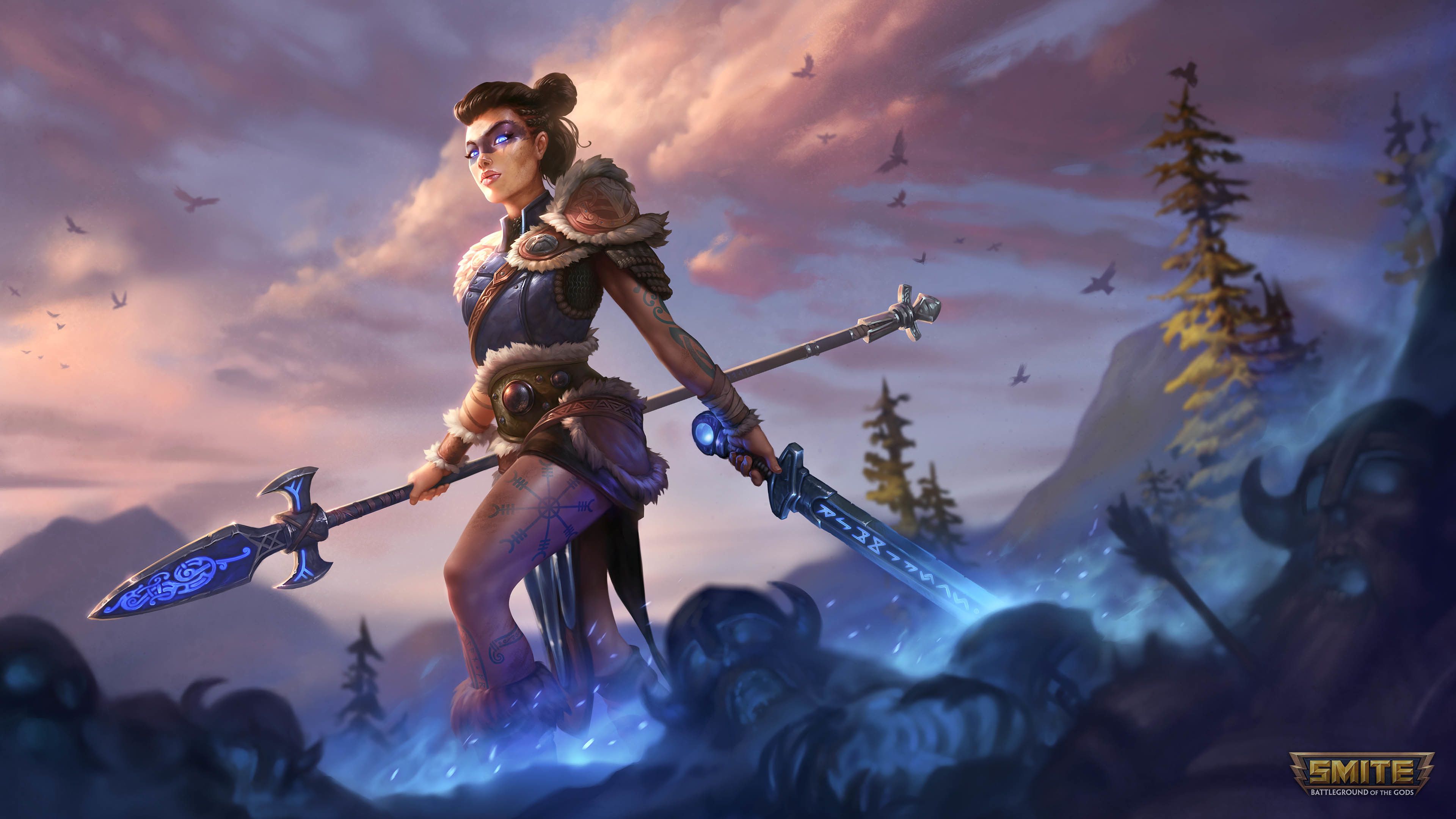 Mulan Smite Wallpaper, HD Games 4K Wallpaper, Image, Photo
