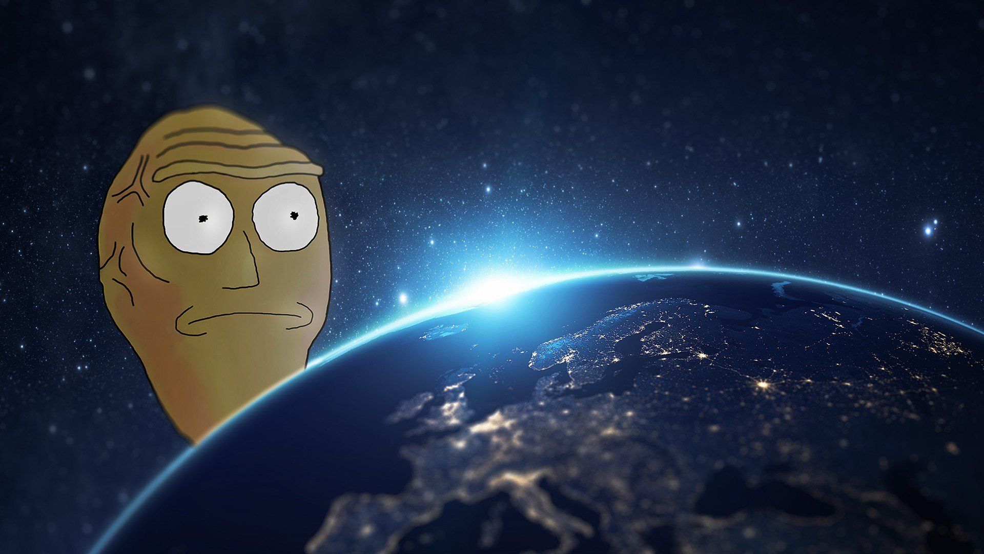 Rick and Morty, Cartoon, Earth HD Wallpaper / Desktop and Mobile Image & Photo