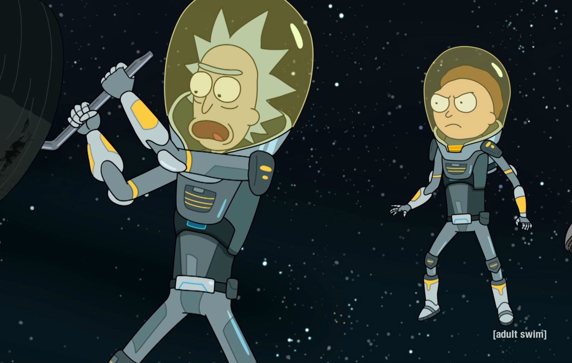 Rick And Morty Outer Space Wallpapers Wallpaper Cave