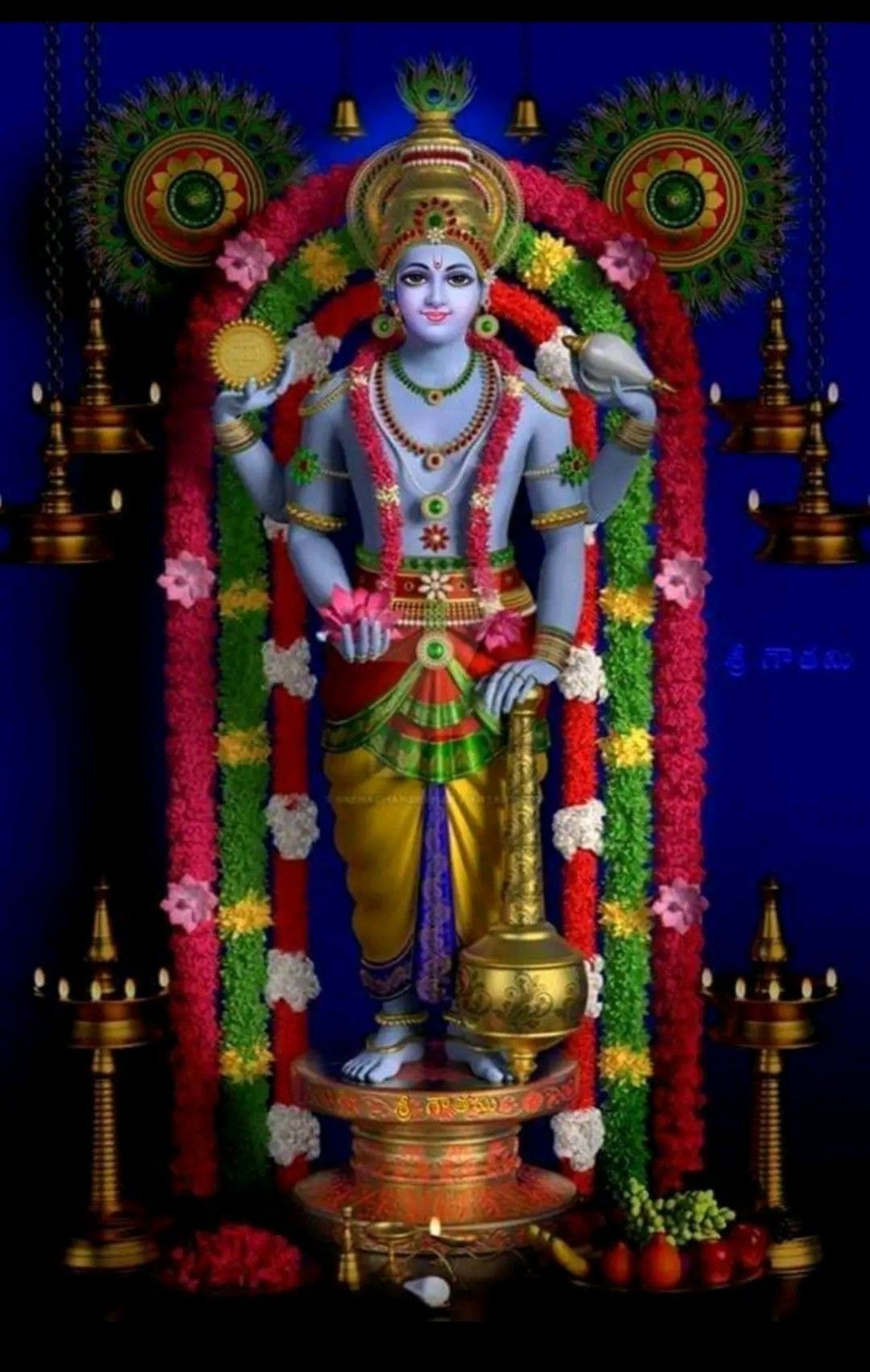 Maa Lakshmi aur Narayan. Lord krishna