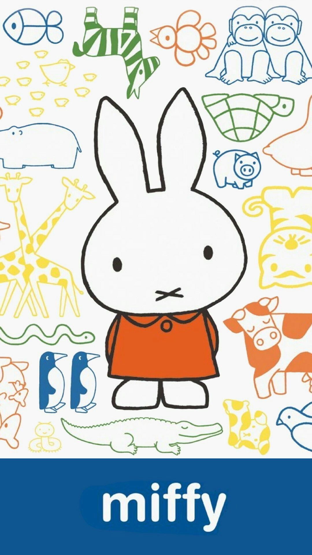 Miffy phone wallpaper」おしゃれまとめの人気アイデア｜