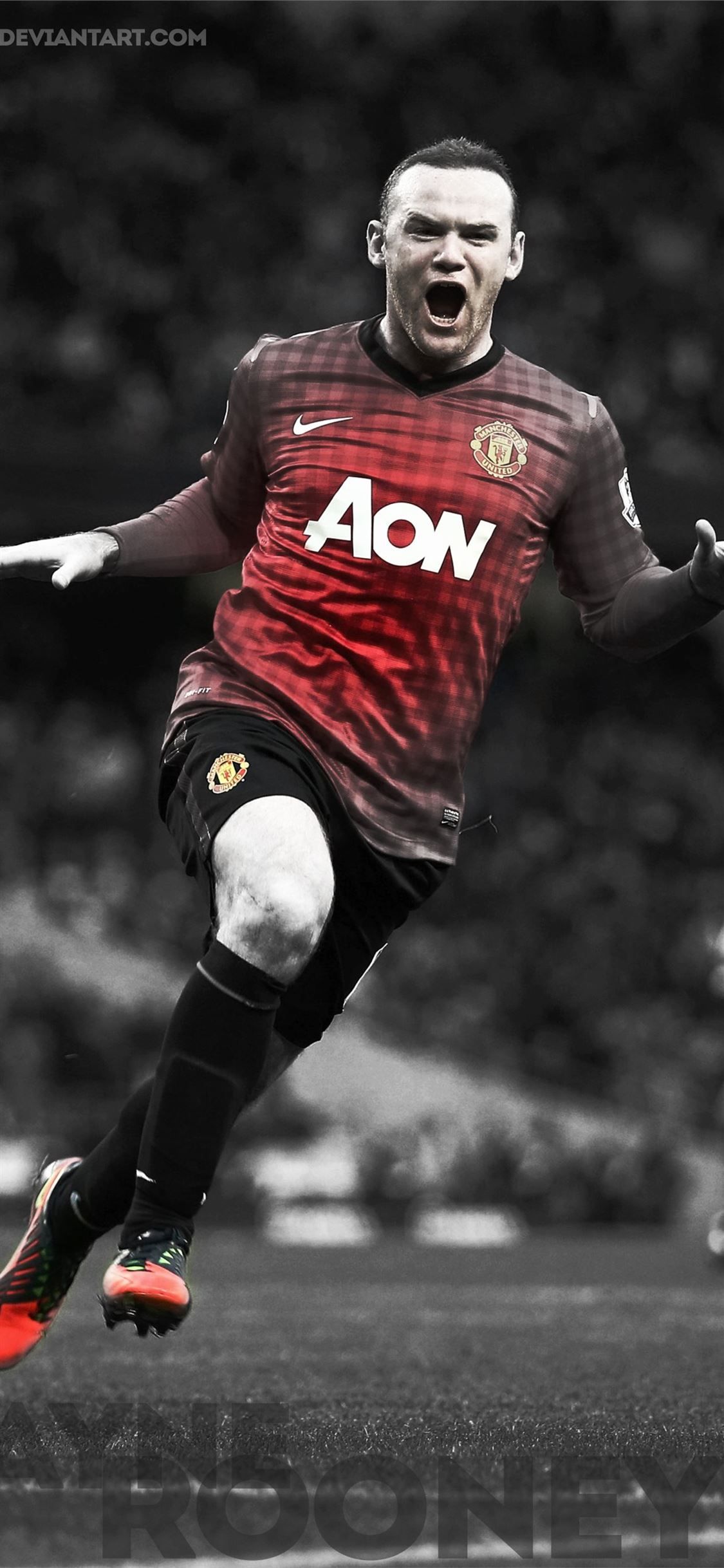 wayne rooney iphone wallpaper