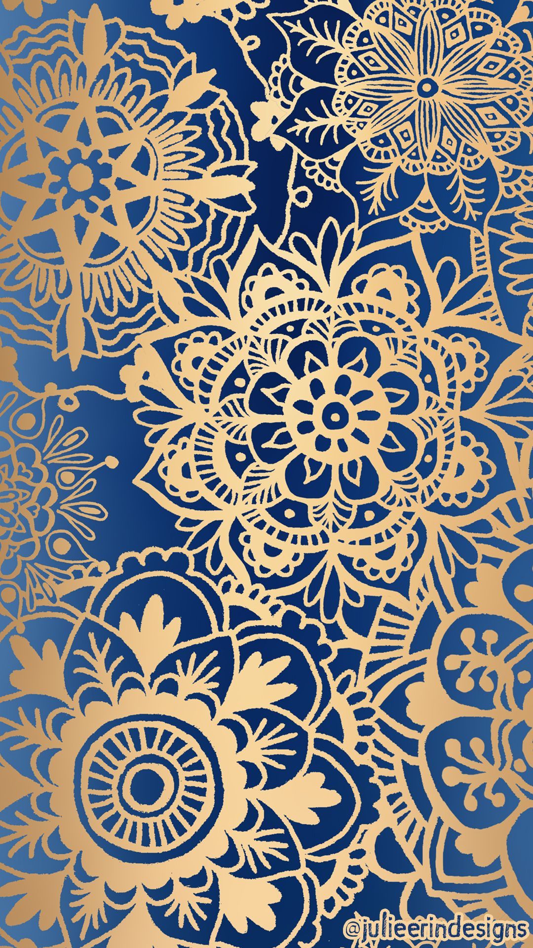 Free Mandala Mobile Phone Wallpaper. Mandala wallpaper, Blue