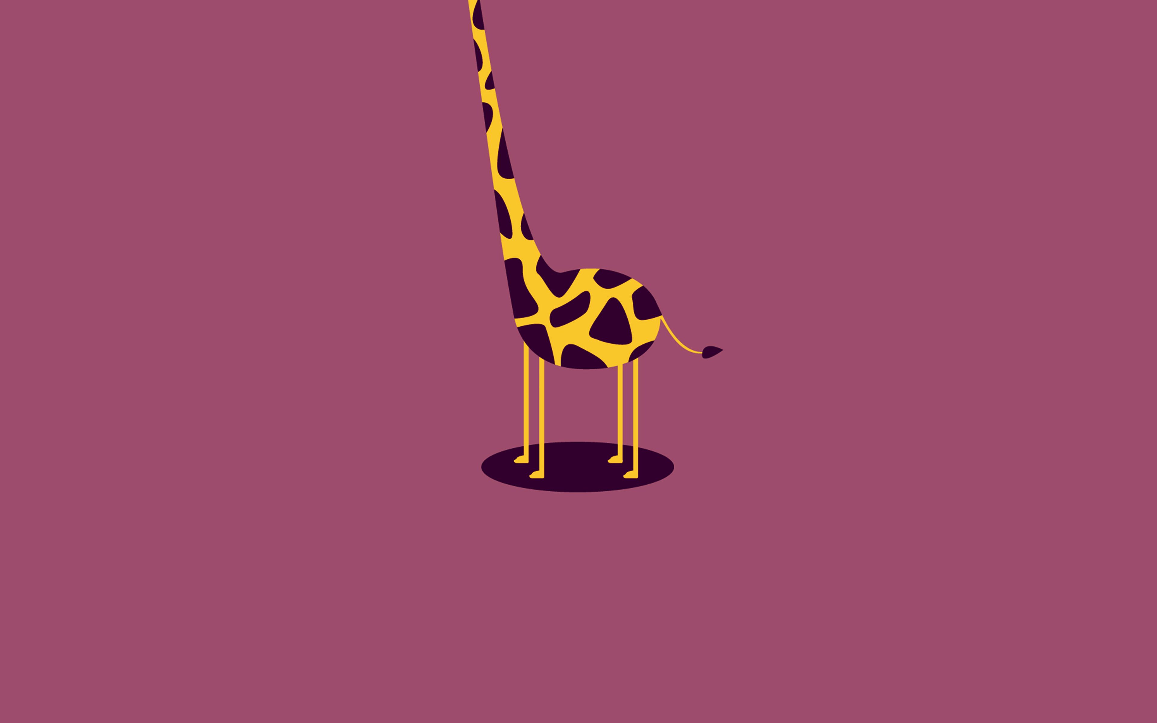 Giraffe Cute Minimal Simple