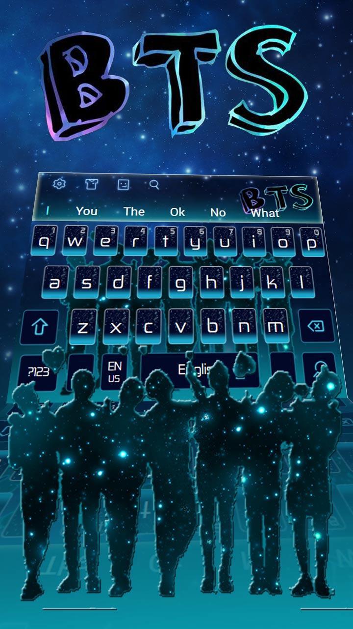 BTS Neon Keyboard for Android
