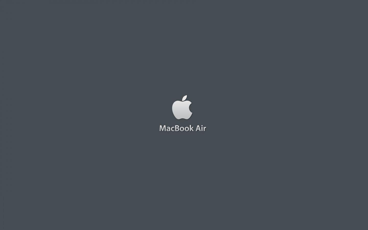 Macbook Air Logo Wallpaper