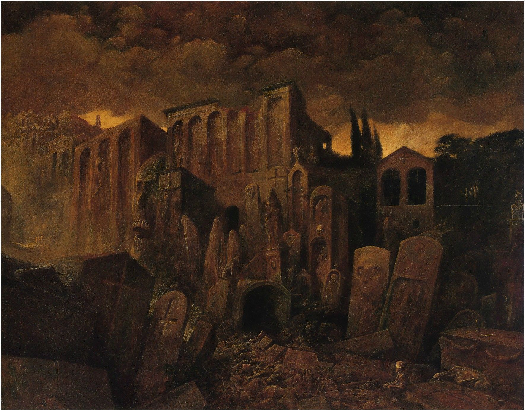 The Works of Zdzisław Beksiński. Artwork painting, Painting, Art