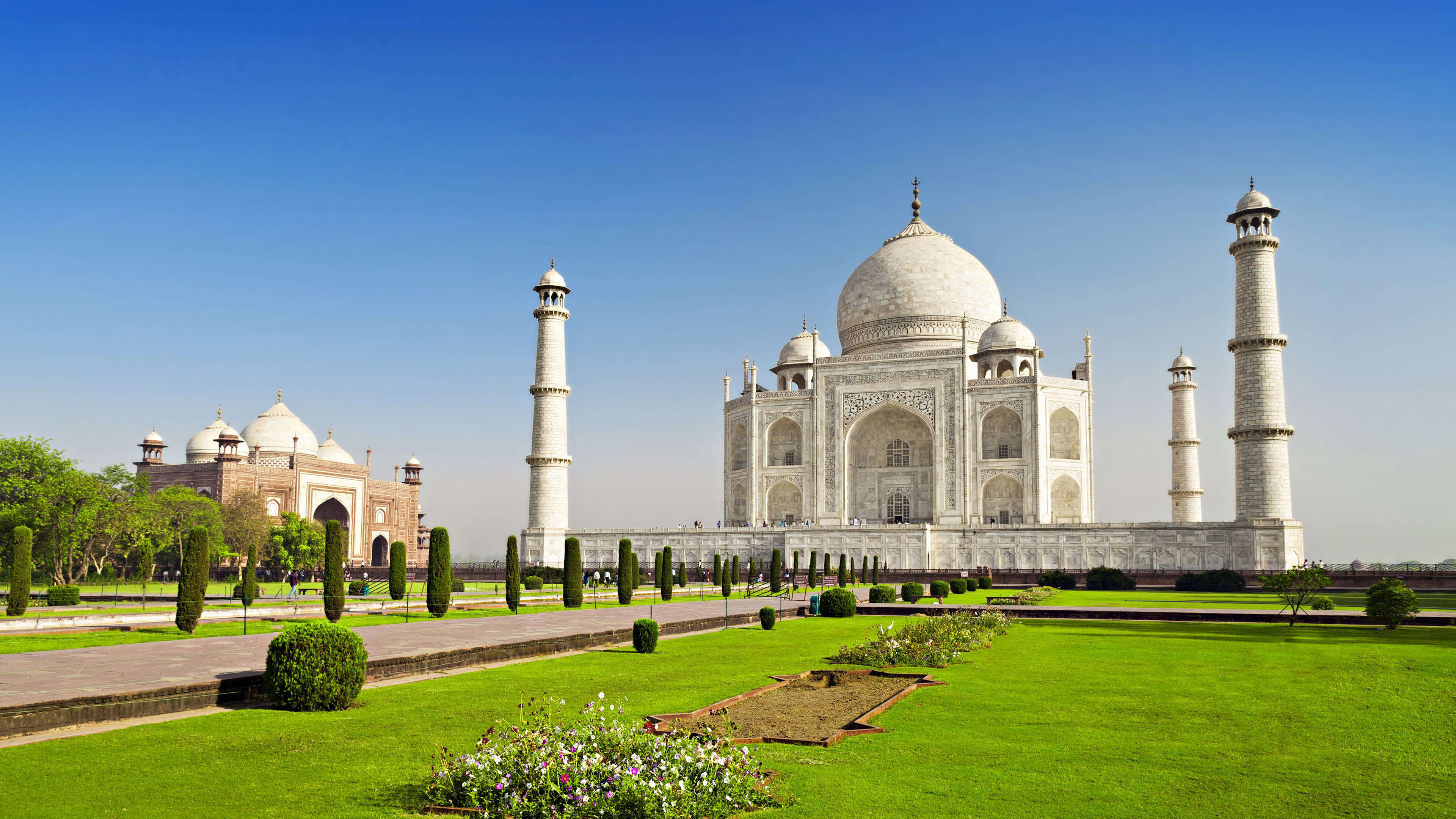 Taj Mahal India UHD 4K Wallpaper