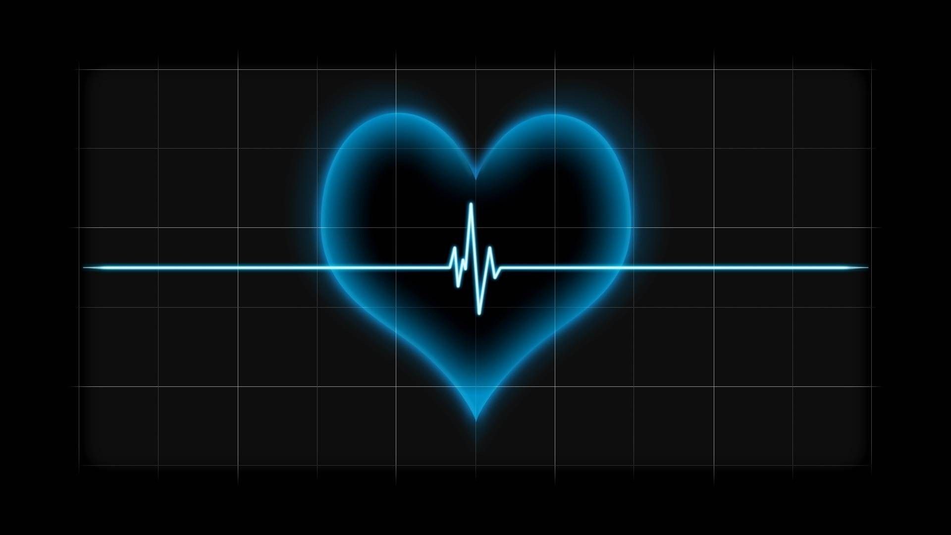 Blue Hearts Background