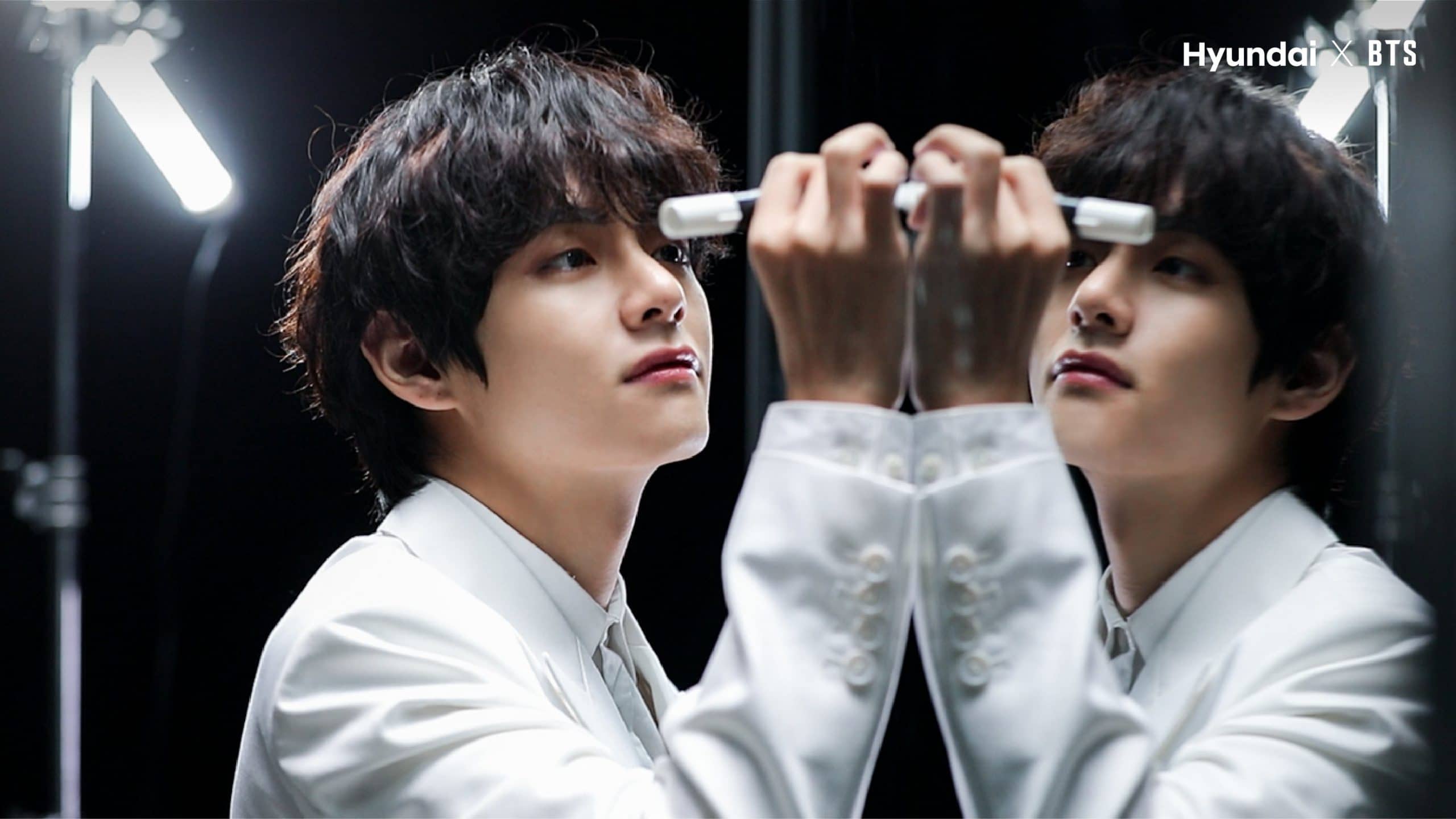 BTS V over SNS with the most 'like'