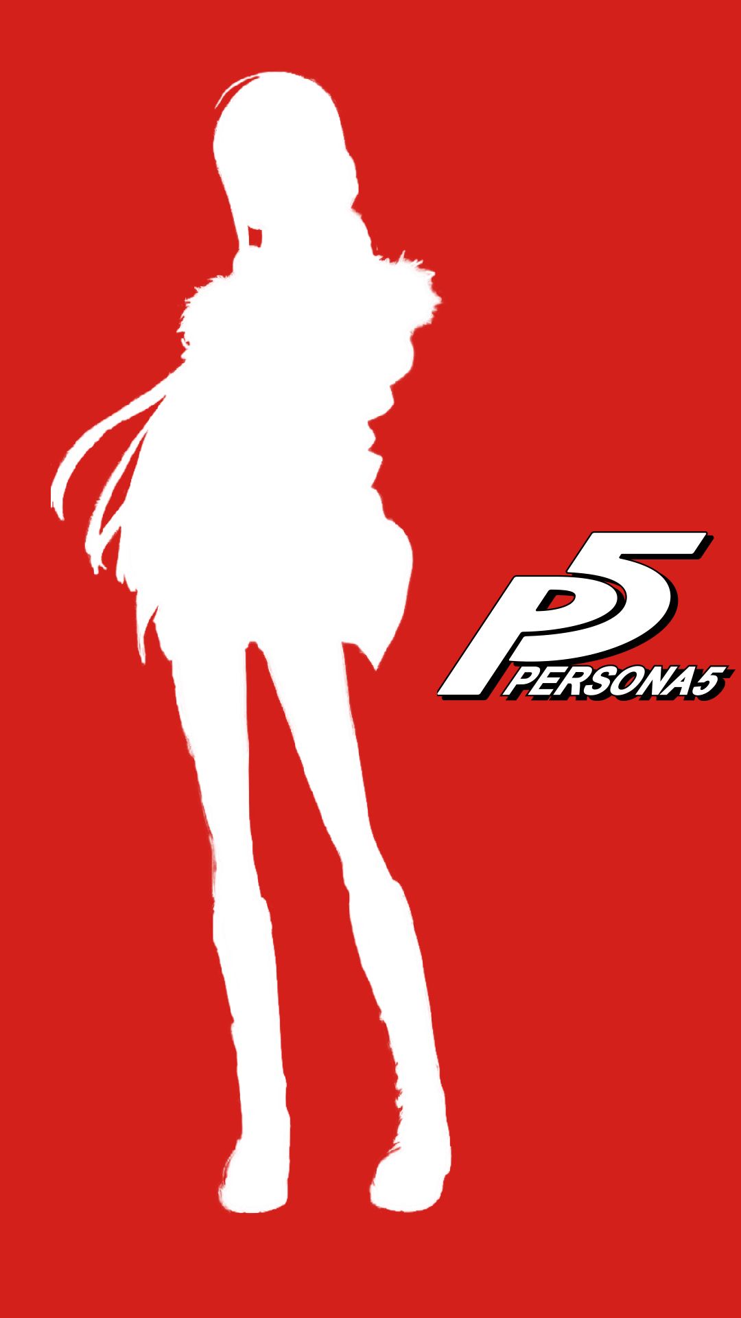 Persona 5 Silhouette Phone Wallpaper