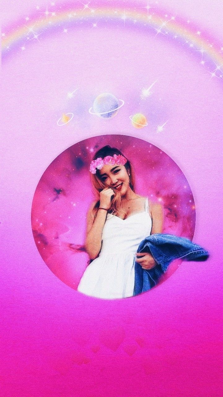 Heyoon Pink Wallpaper Lockscreen By: Now United Edits #Heyoon