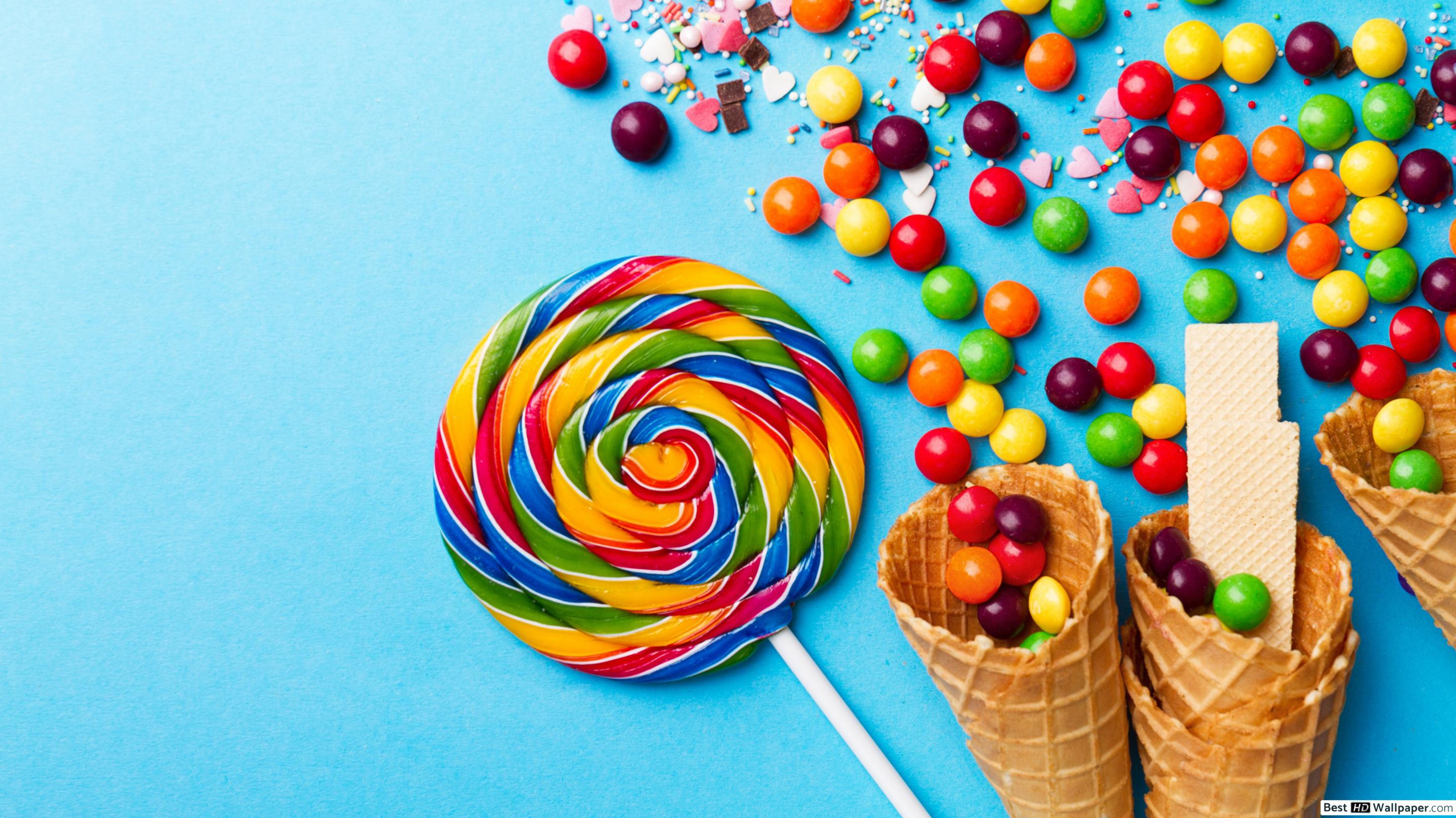 Colorful candies HD wallpaper download