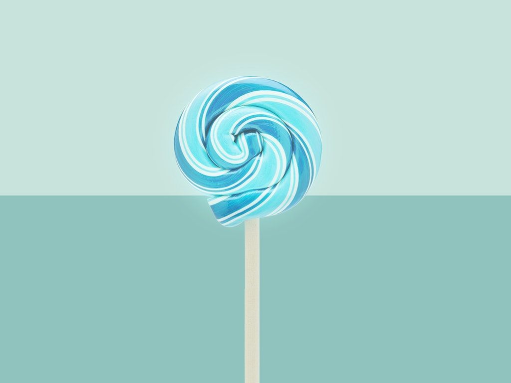 Blue Lollipop HD Wallpaper and Background Image