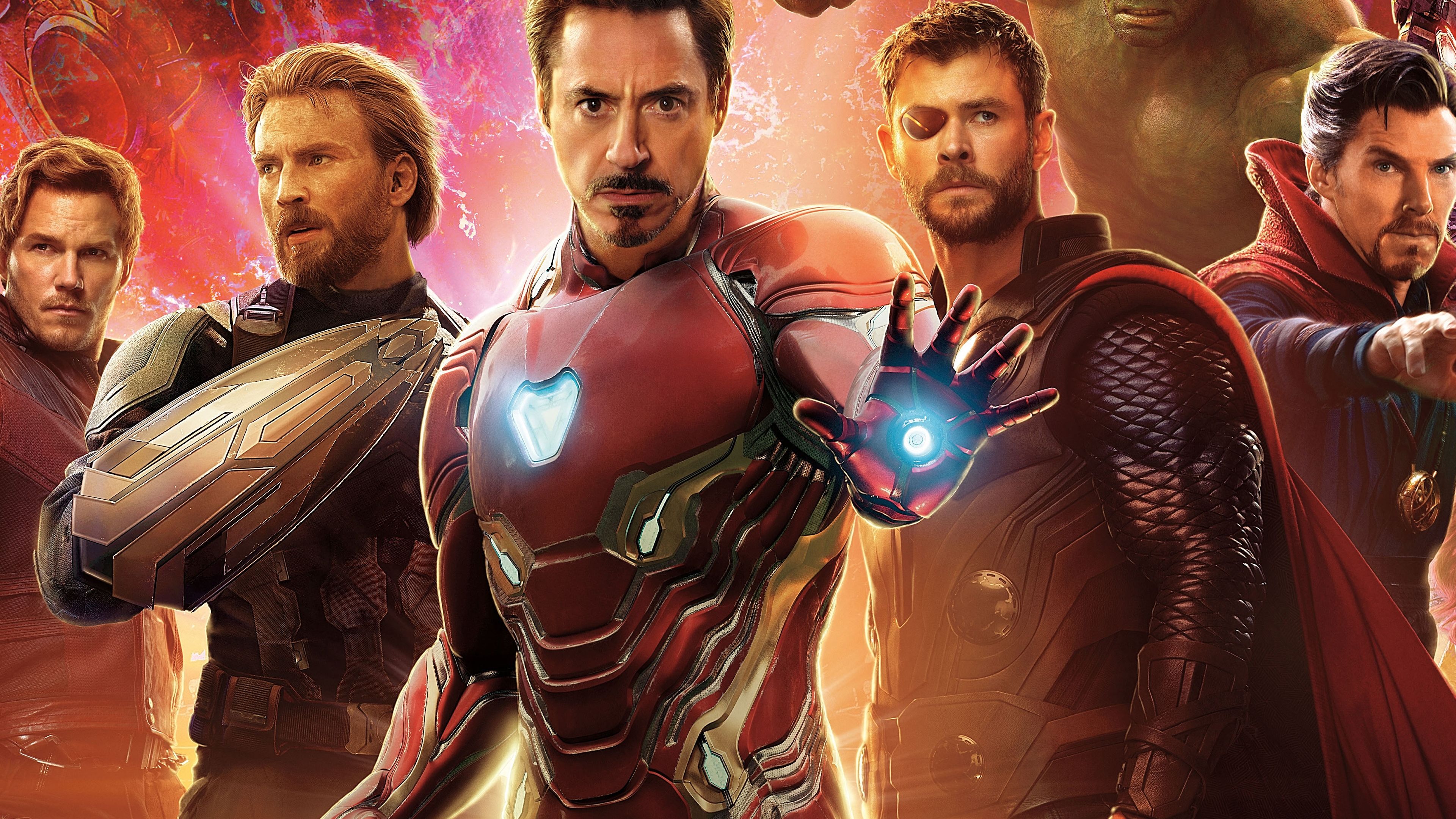 Avengers: Infinity War Iron Man Captain America Thor Doctor