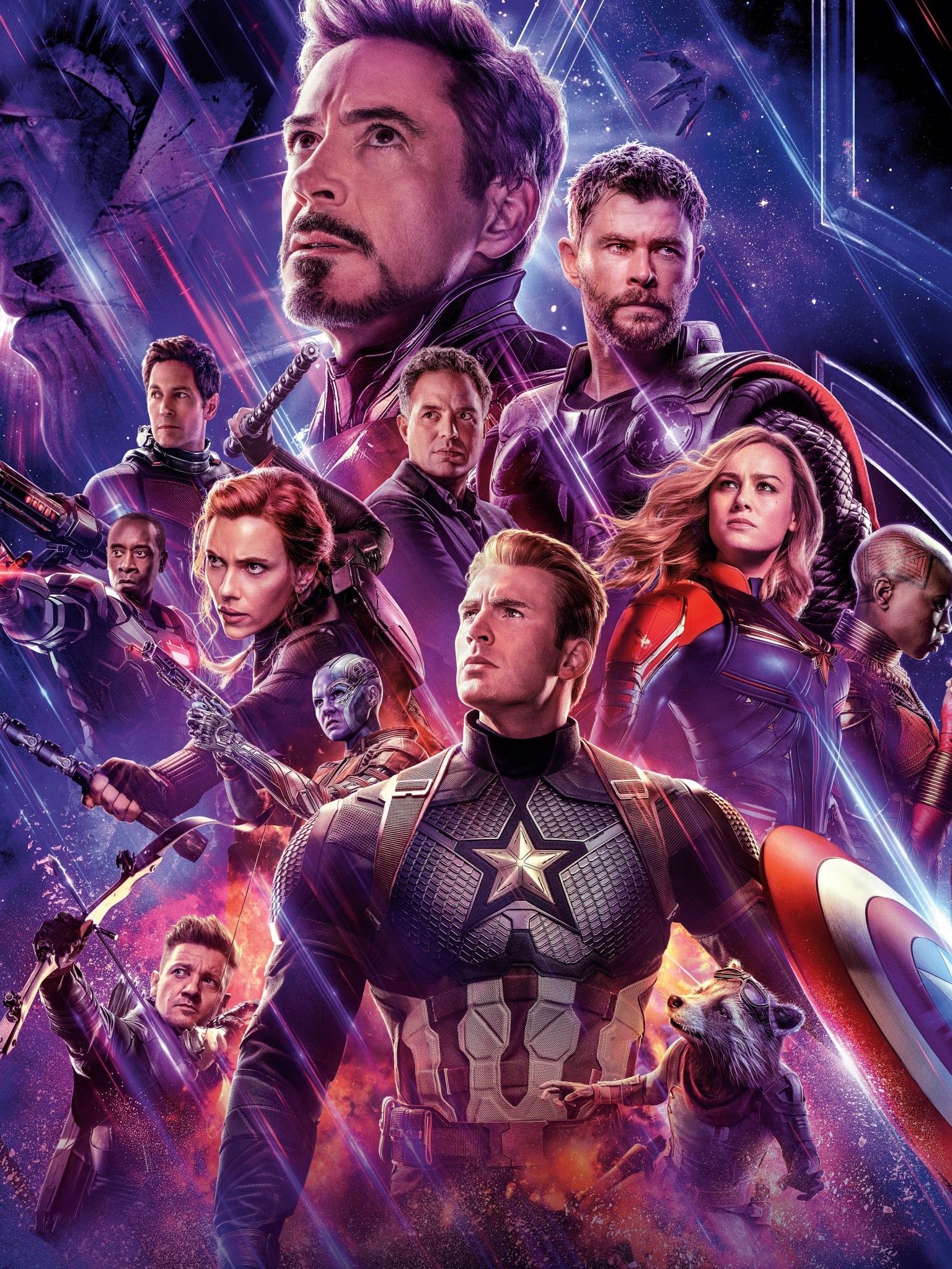 Download 1536x2048 Avengers: Endgame, Captain America, Iron Man, Thor Wallpaper for Apple iPad Mini, Apple IPad 4