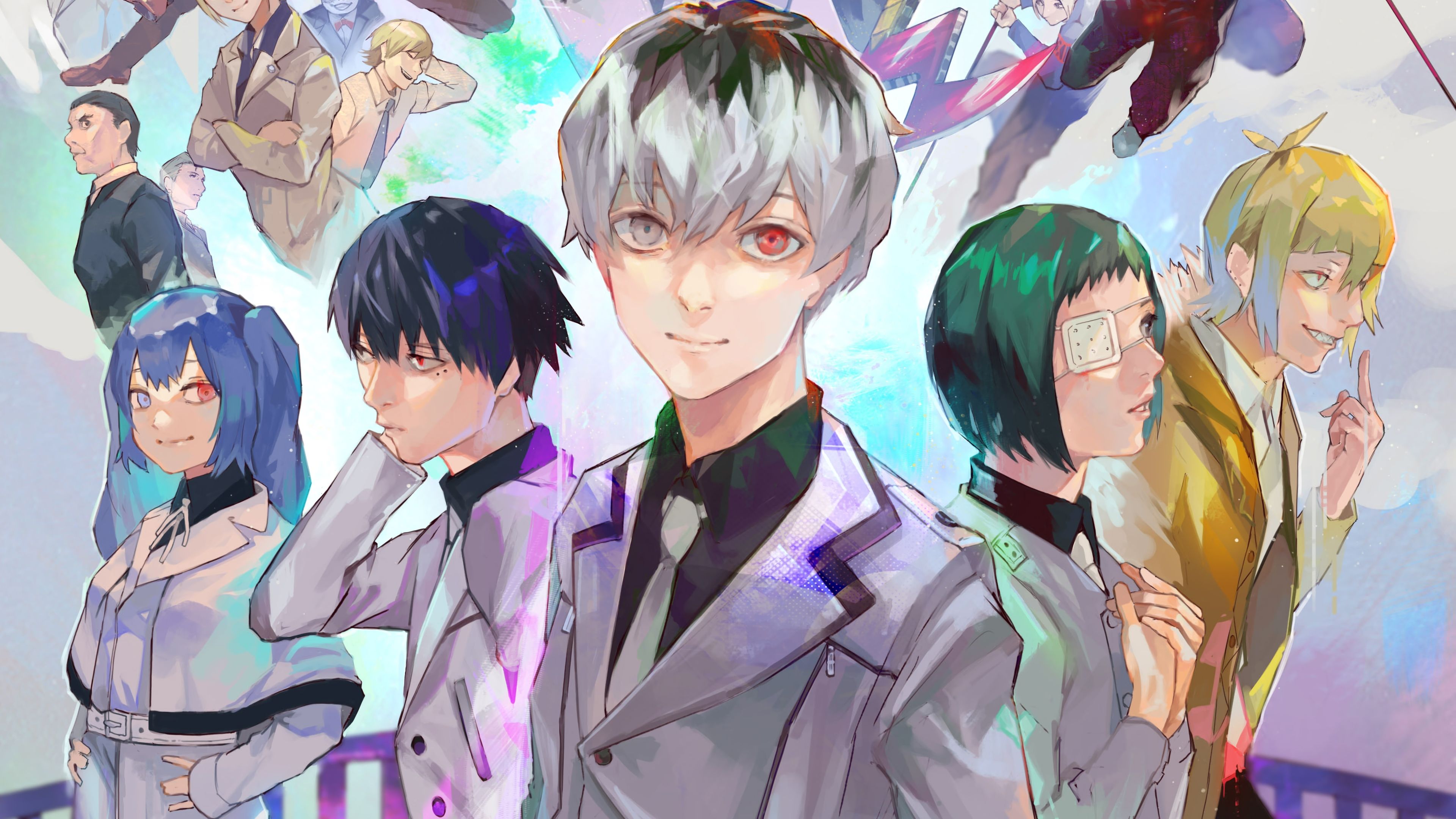 Tokyo Ghoul Re Quinx Wallpapers.