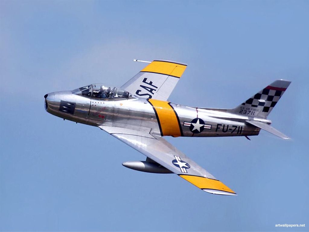 F 86 Sabre Wallpaper