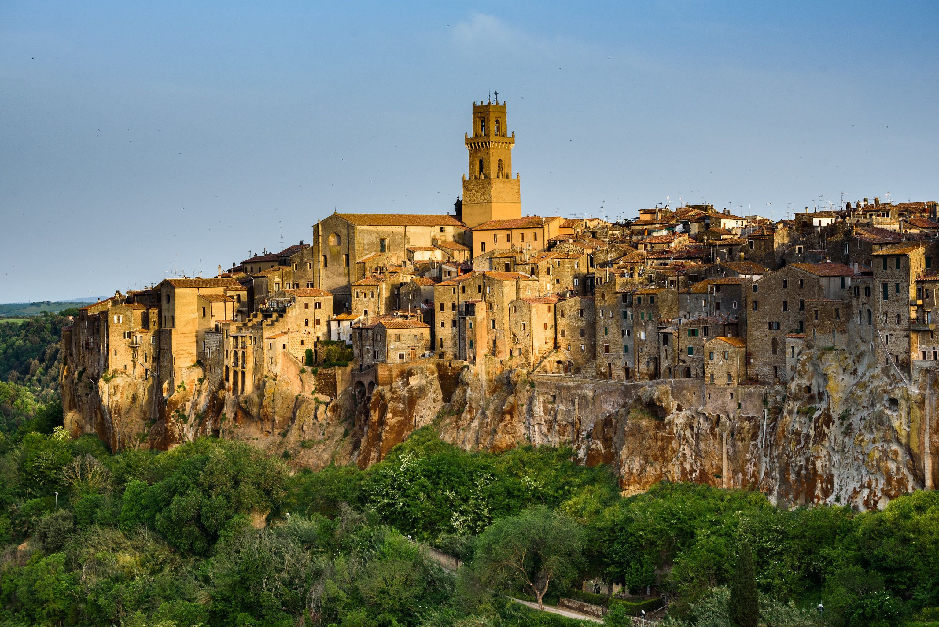 Pitigliano HD Wallpaper
