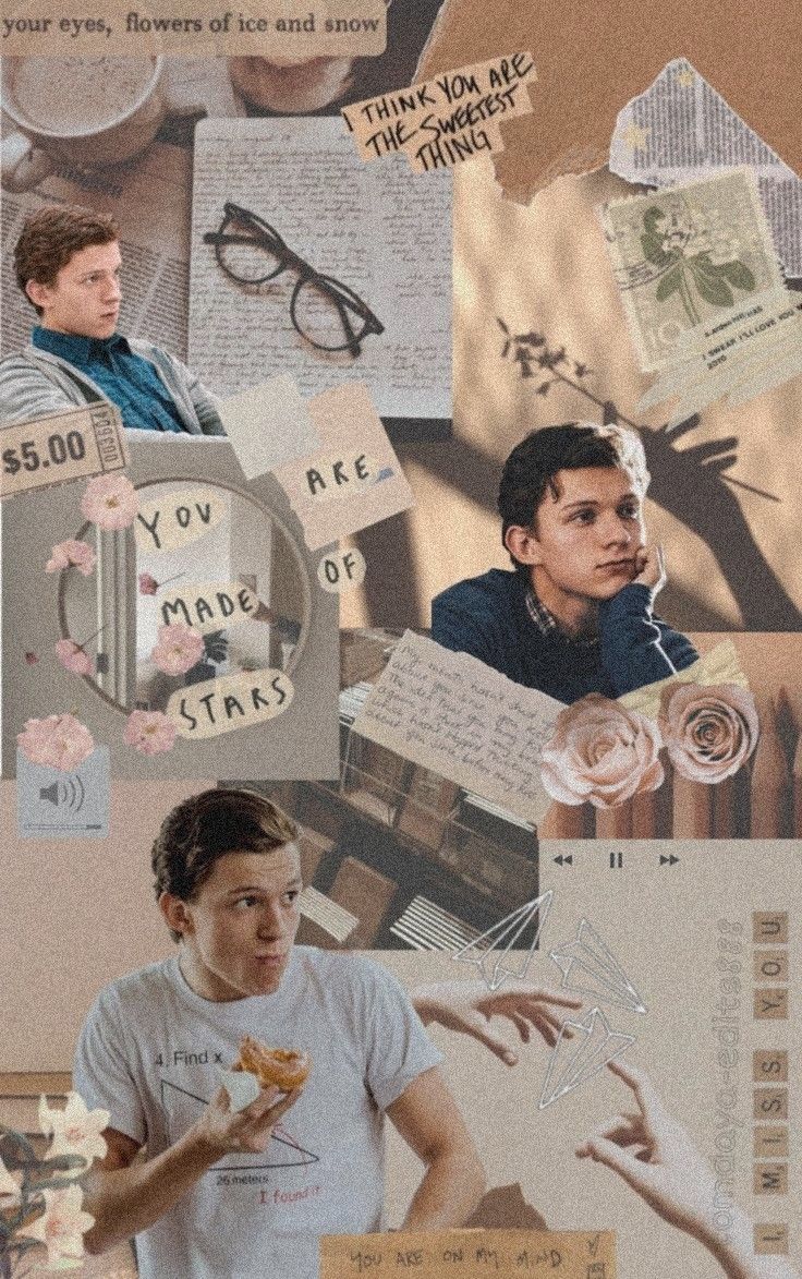 Tom Holland Aesthetic Wallpaper