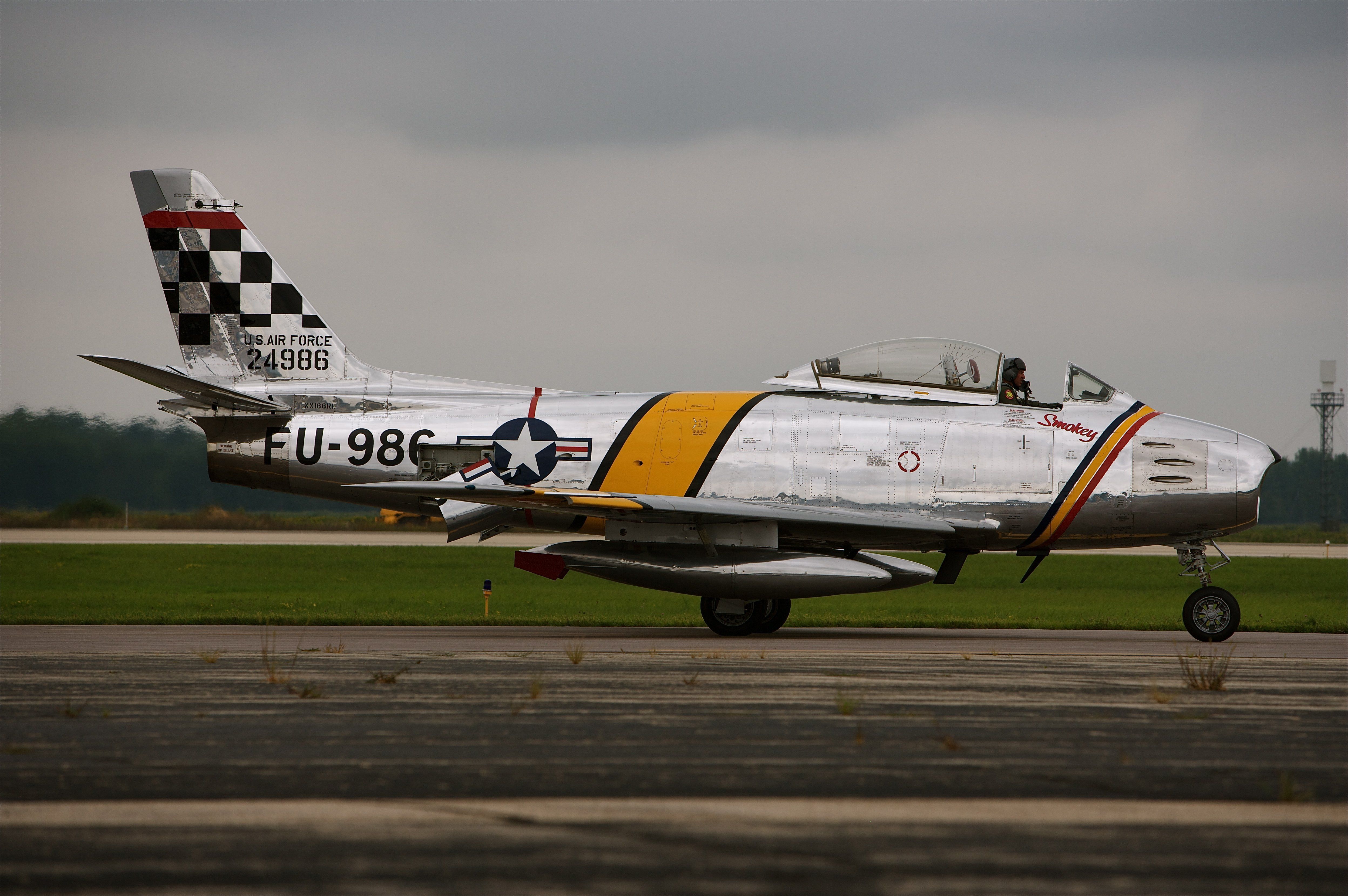 North American F 86 Sabre Aircrafts Jets US Air Force