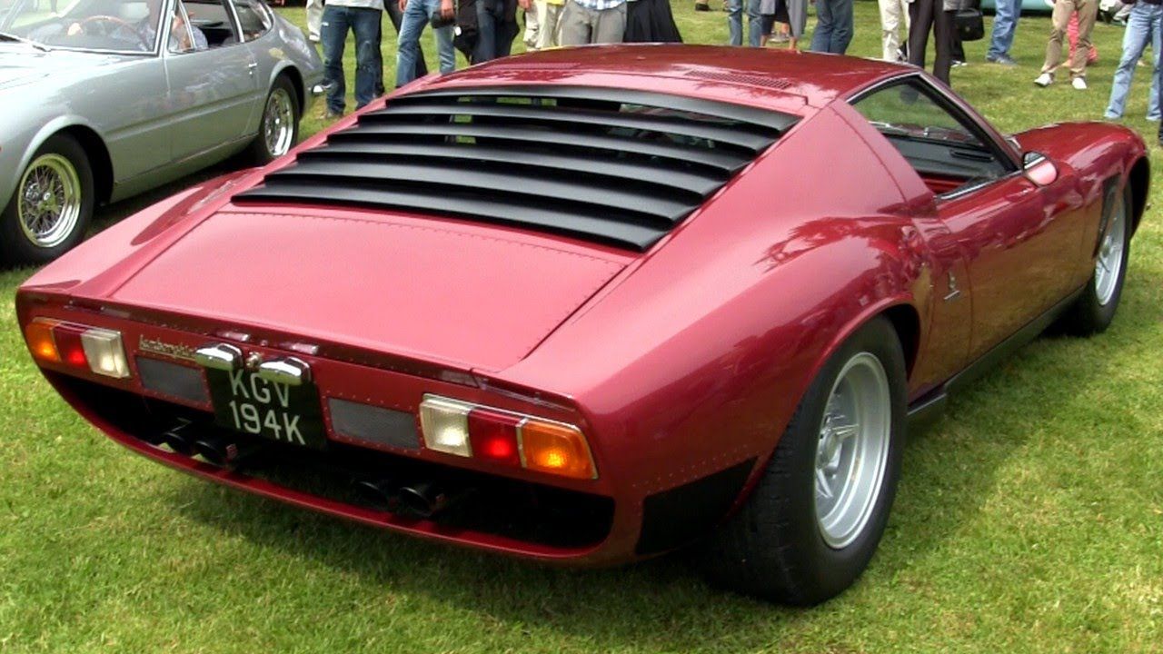 Lamborghini Miura SVJ w/ ANSA Exhaust SOUND