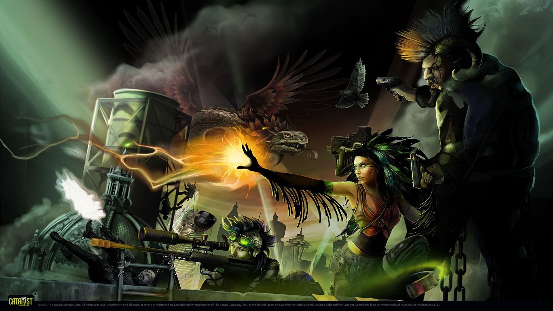 Wallpaper. Shadowrun 5. Shadowrun, Shadowrun rpg, Cyberpunk