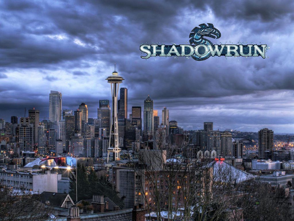 Shadowrun Seattle Wallpaper by M3CH4Z3R0. Shadowrun, Seattle