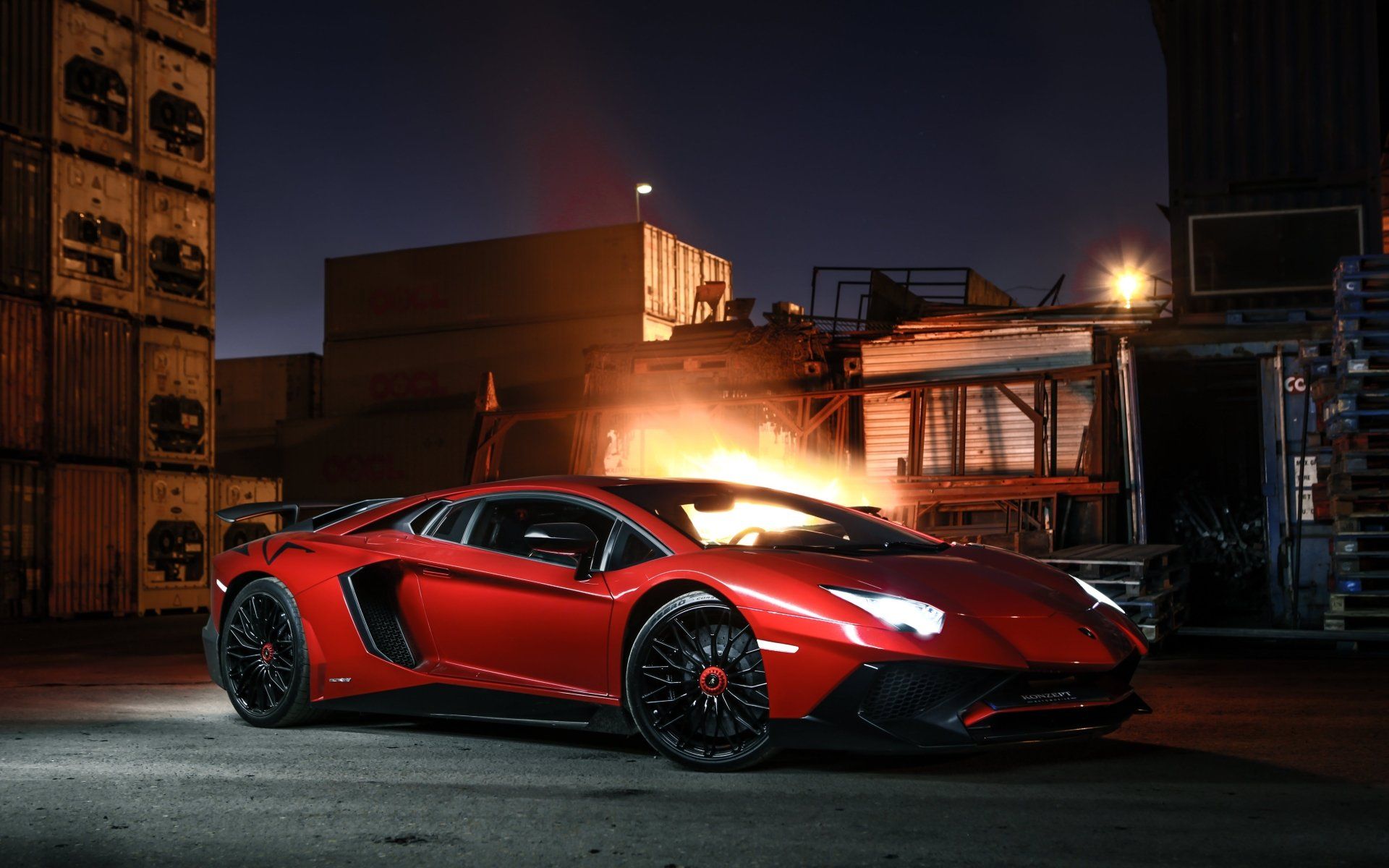 4K Ultra HD Lamborghini Aventador SV Wallpaper. Background