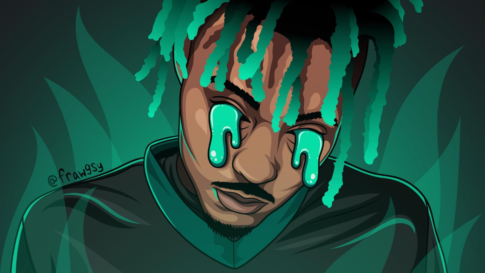 Desktop Juice Wrld Art Wallpapers Wallpaper Cave