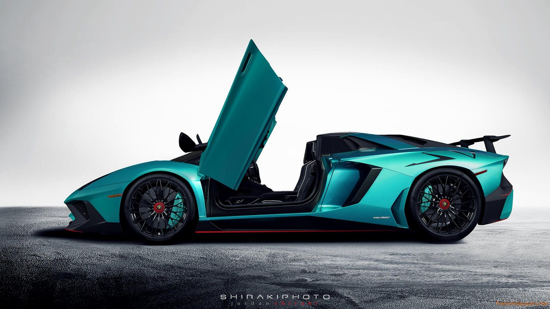 Lamborghini Aventador SV Roadster LP750 4 HD Wallpaper