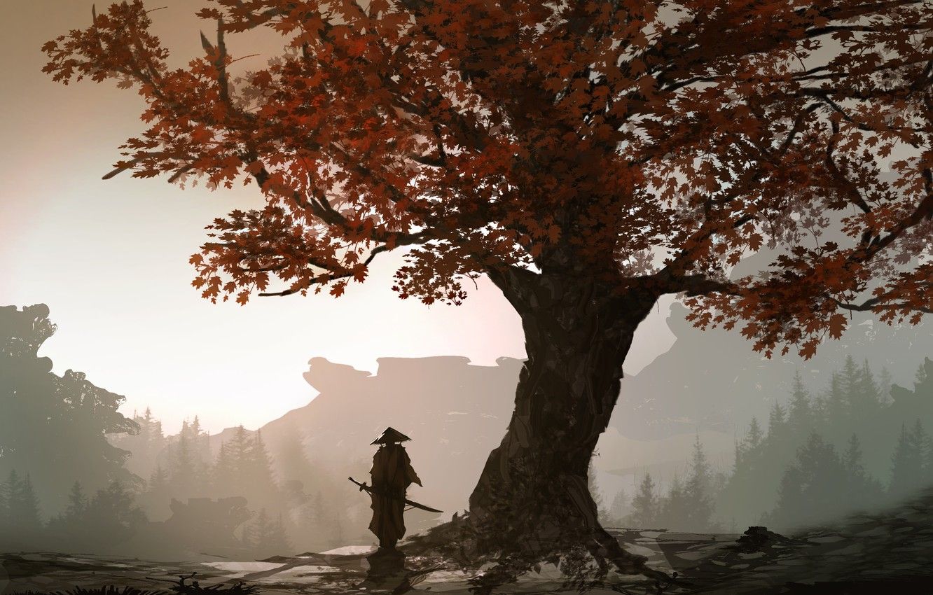 Autumn Samurai Wallpapers - Wallpaper Cave