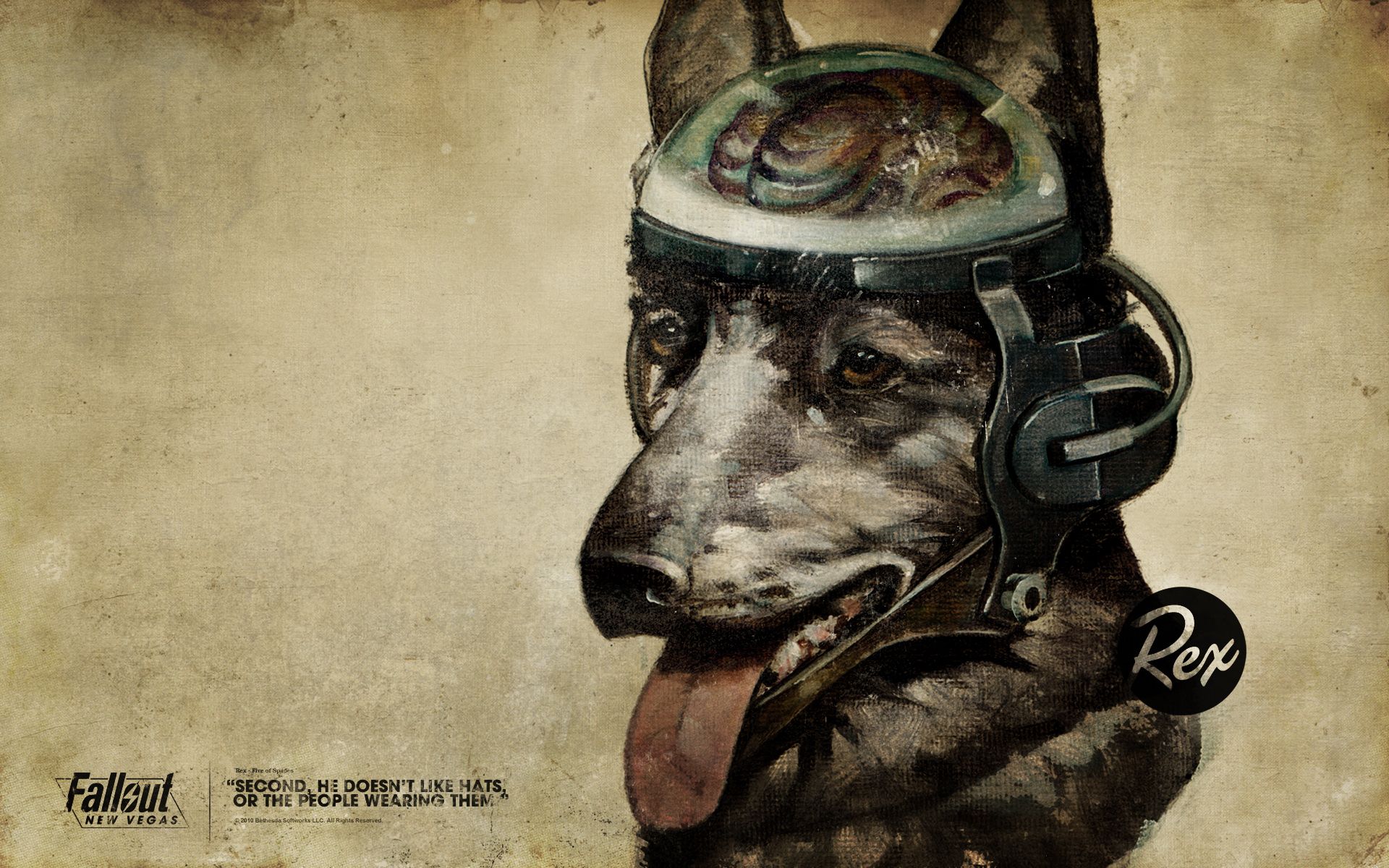 Free download Download Cyborg Dog Rex Games Wallpaper 1920x1200