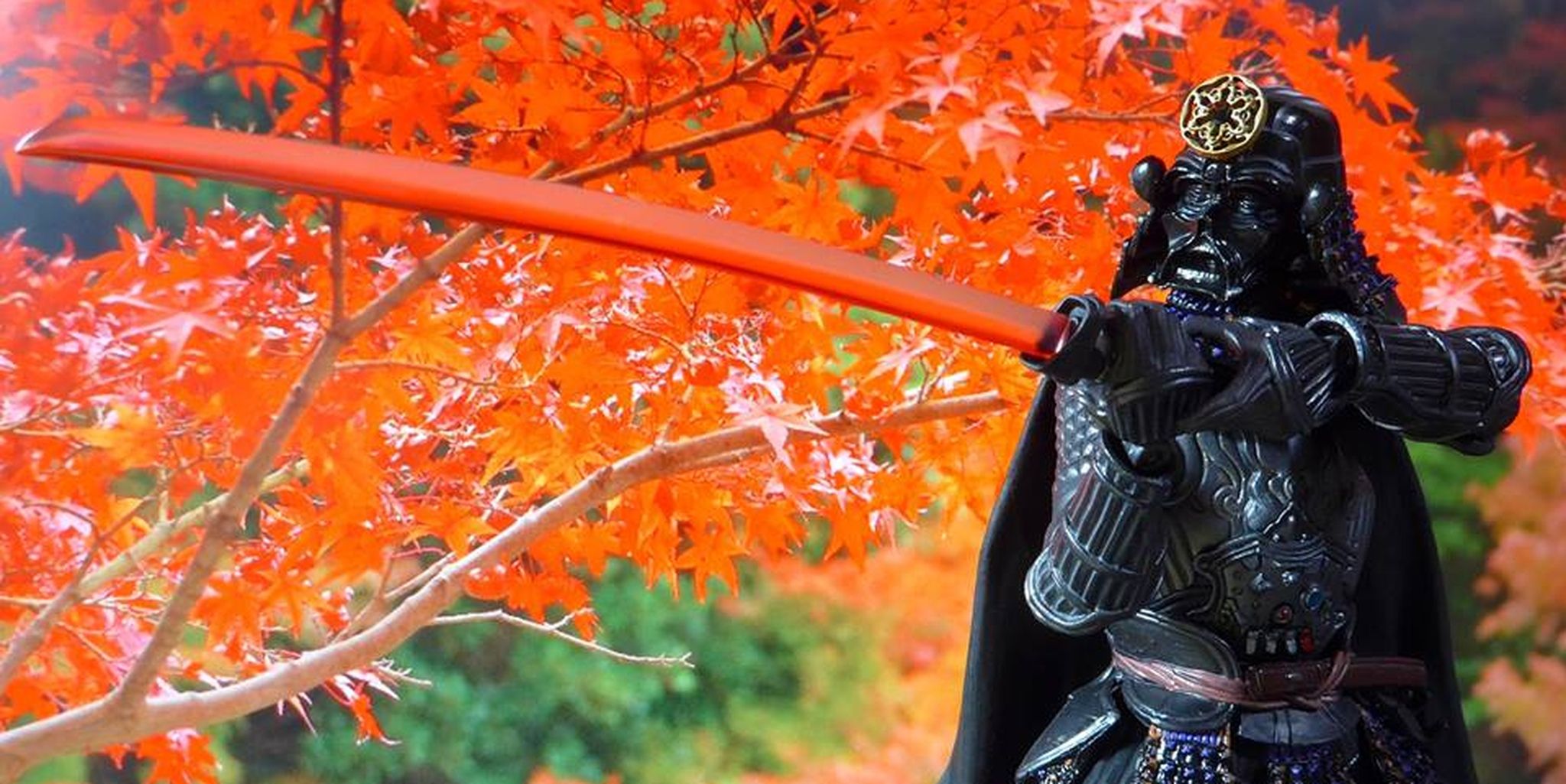 Darth Vader reimagined as a samurai is incredible. The Daily Dot