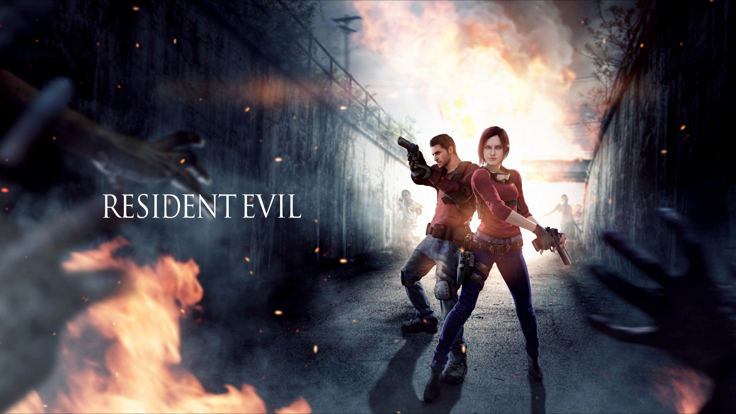 resident evil, claire redfield, chris redfield Wallpaper, HD Games