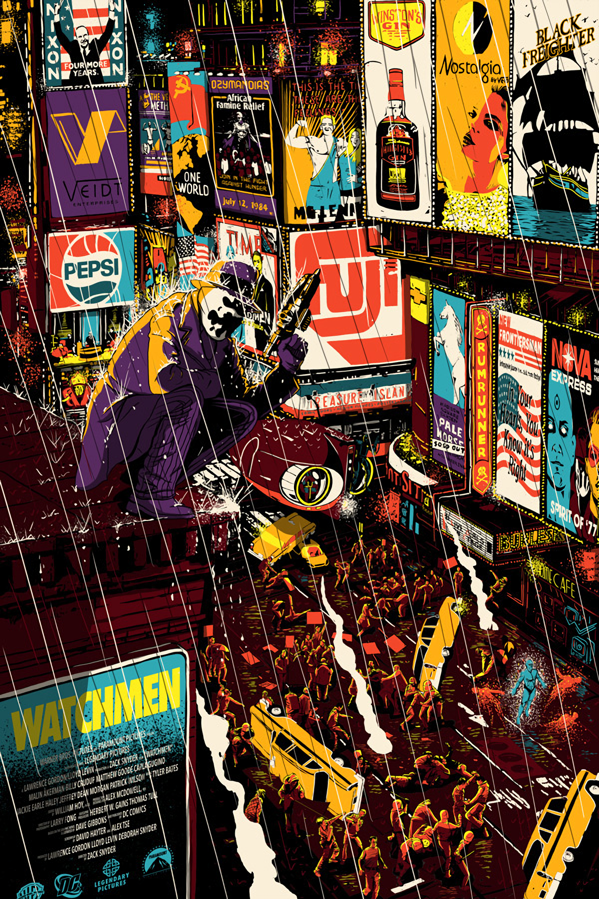 RupertBBAre. Watchmen, Comics artwork, Superhero comic