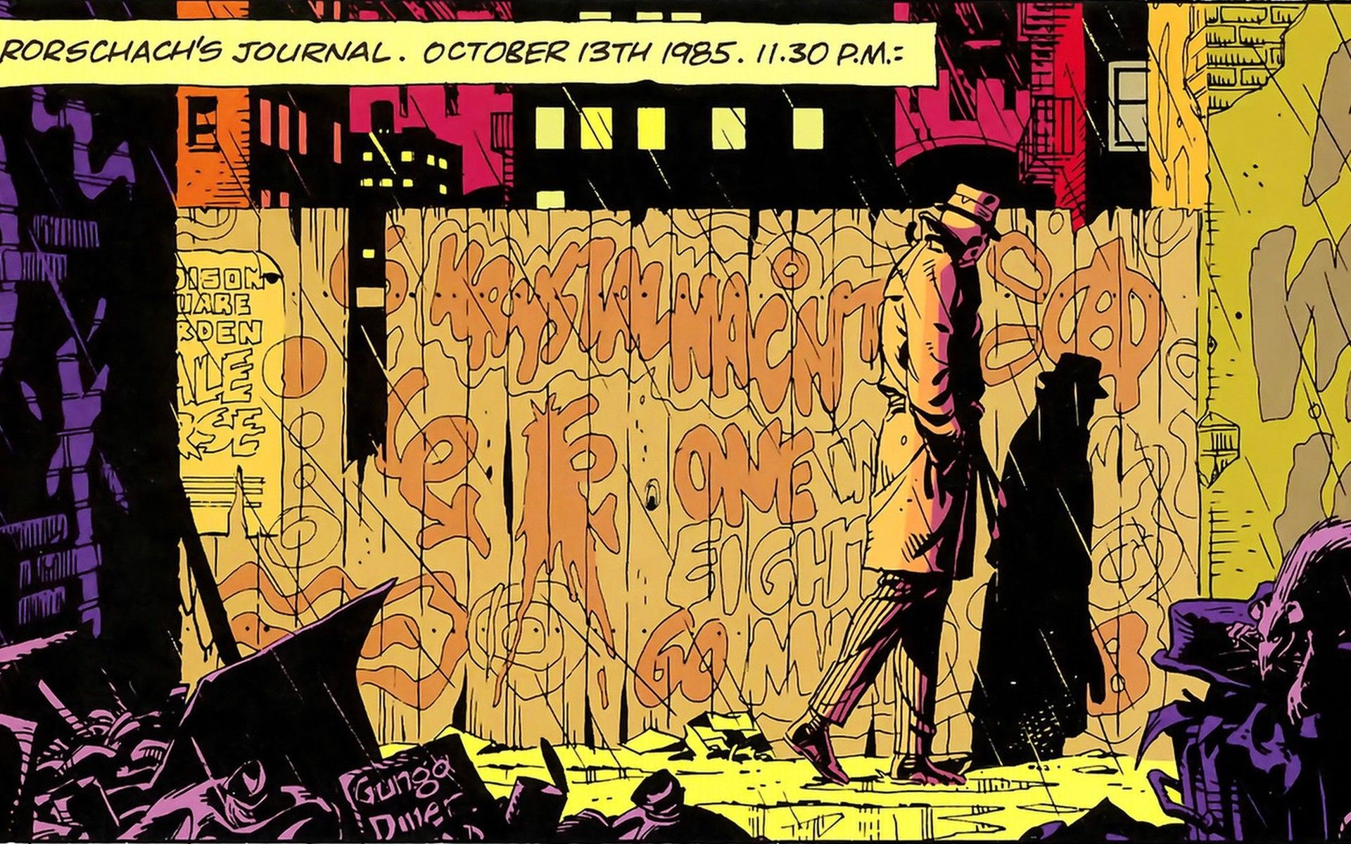 Watchmen Comic Wallpaper
