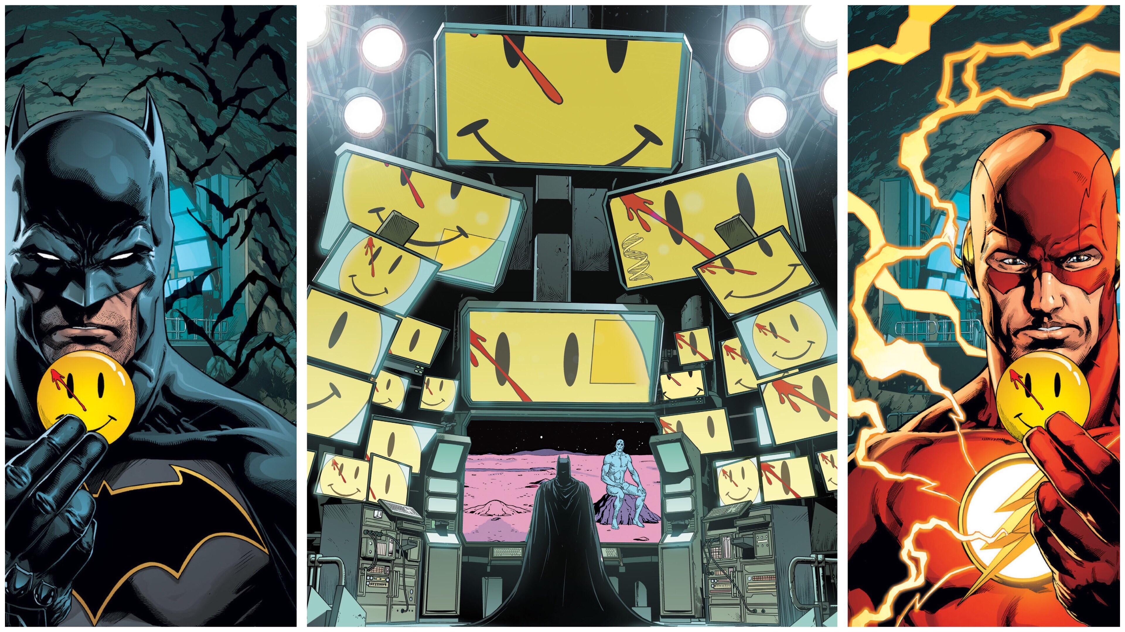 Who watches the Watchmen? The goddamn Batman does. wallpaper