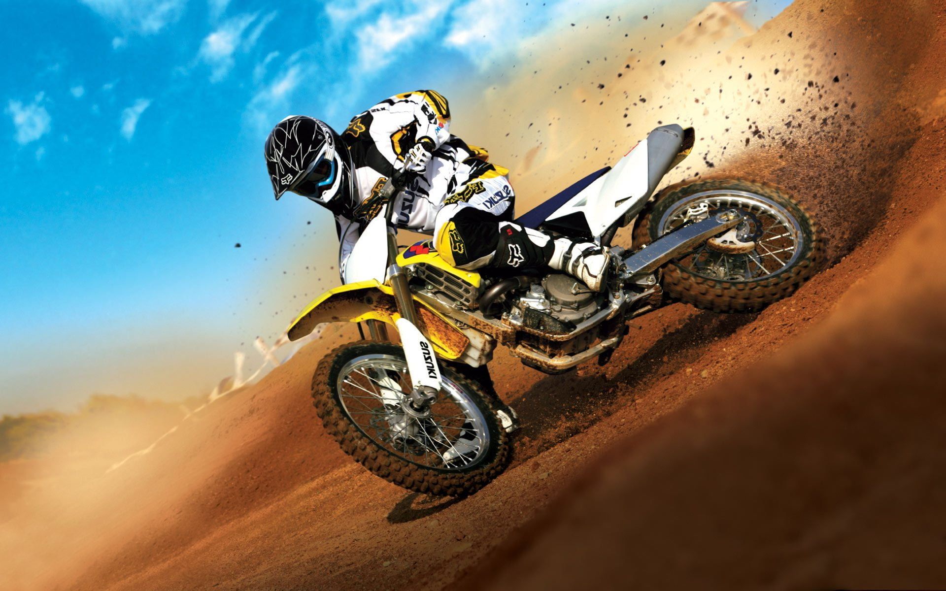 Motocross Track Wallpaper