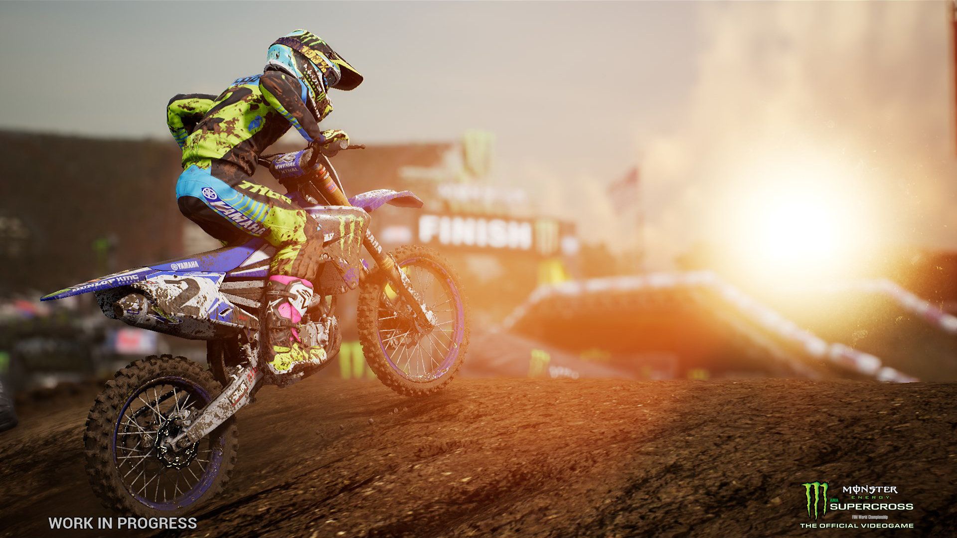 Monster Energy Supercross Official Videogame Game. PS4