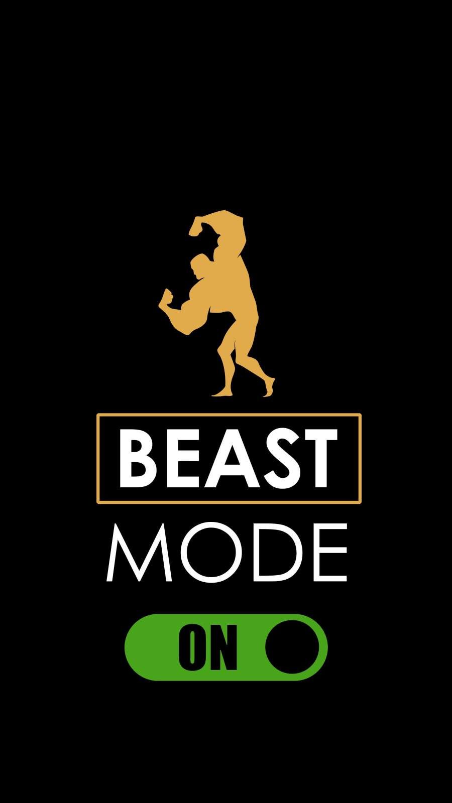 Beast Mode ON iPhone Wallpaper Wallpaper, iPhone Wallpaper