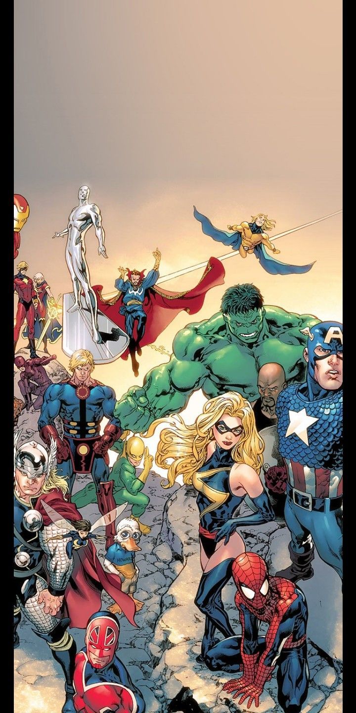 Comic book characters for iPhoneX. Marvel comics vintage, Marvel