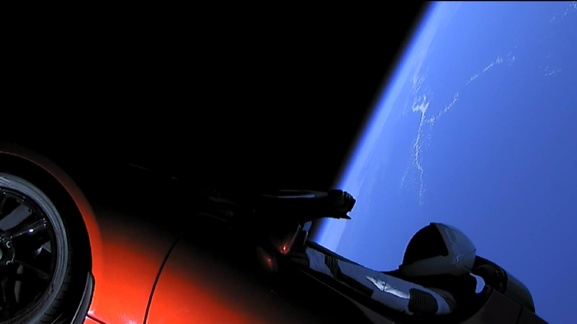 More starman. Can't be enough space cars