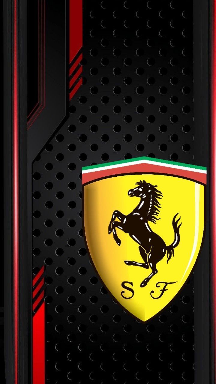 nike addidas under armour. Ferrari logo