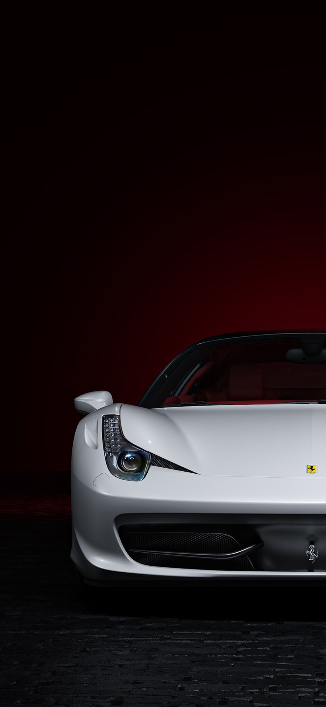 Ferrari White 4k iPhone XS, iPhone iPhone X HD 4k Wallpaper, Image, Background, Photo and Picture