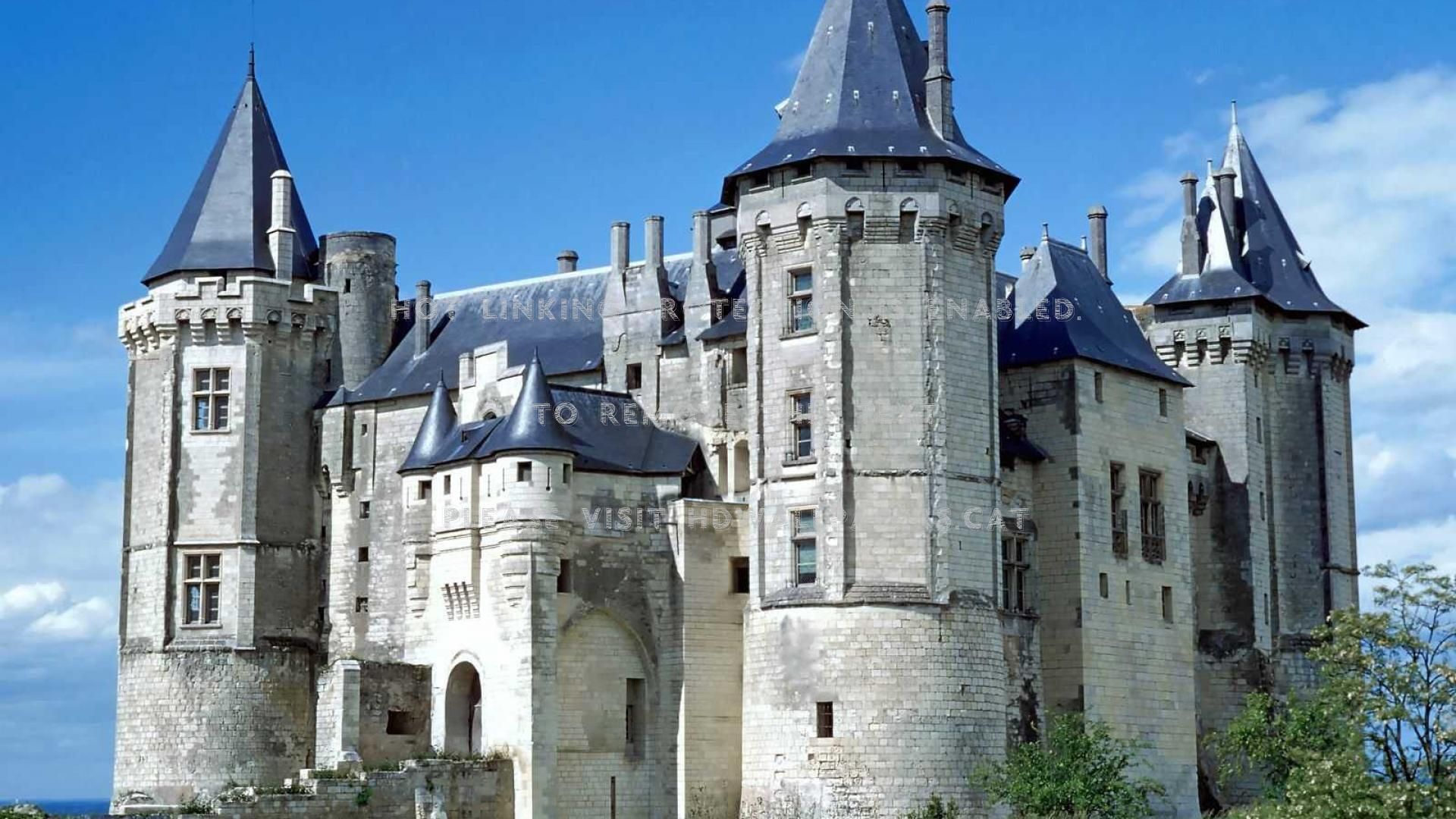 abandoned beautiful castle towers stone