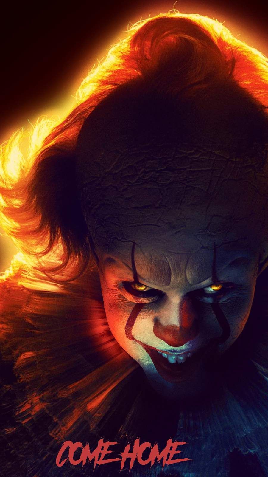 IT Chapter Two Pennywise iPhone Wallpaper. Scary wallpaper, Pennywise, Halloween wallpaper