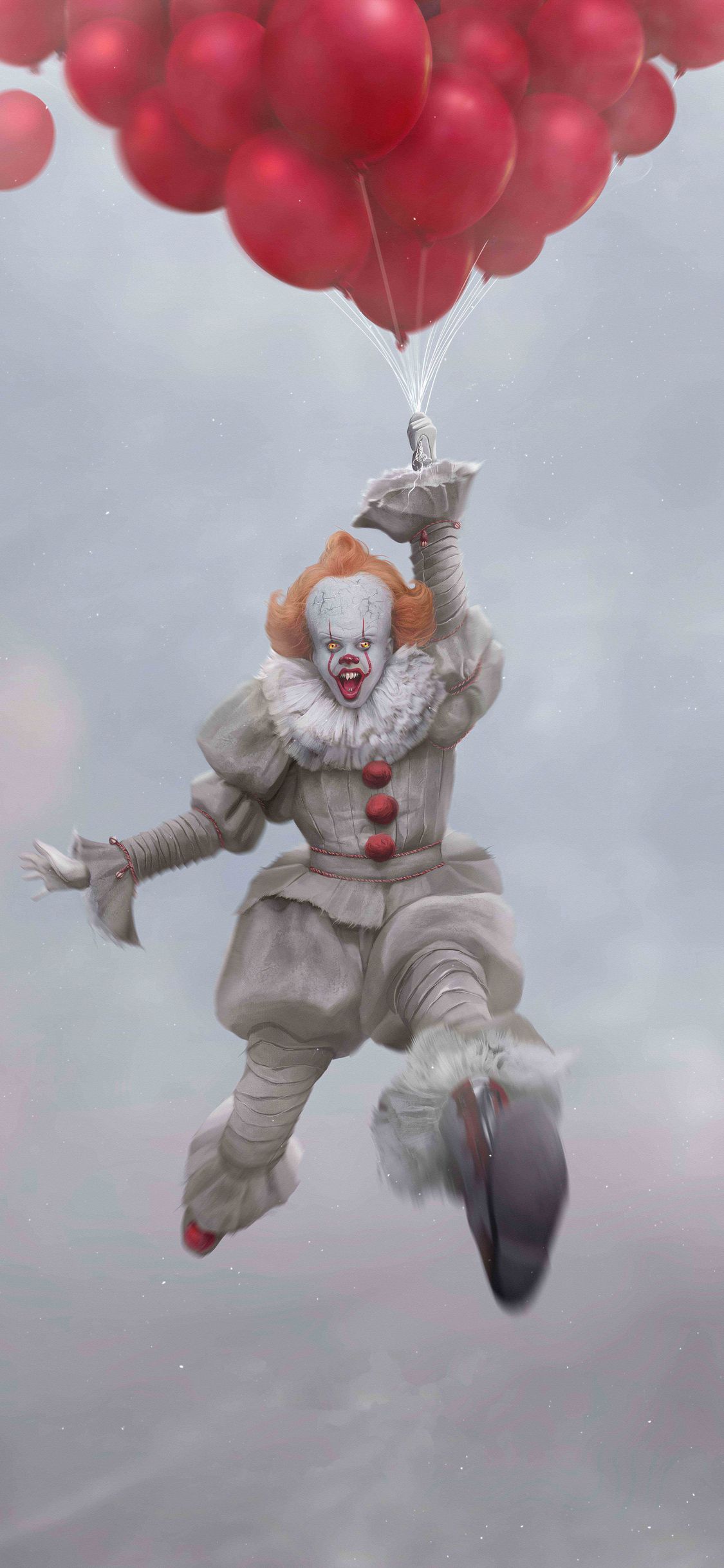 Pennywise 8k iPhone XS, iPhone 10, iPhone X HD 4k