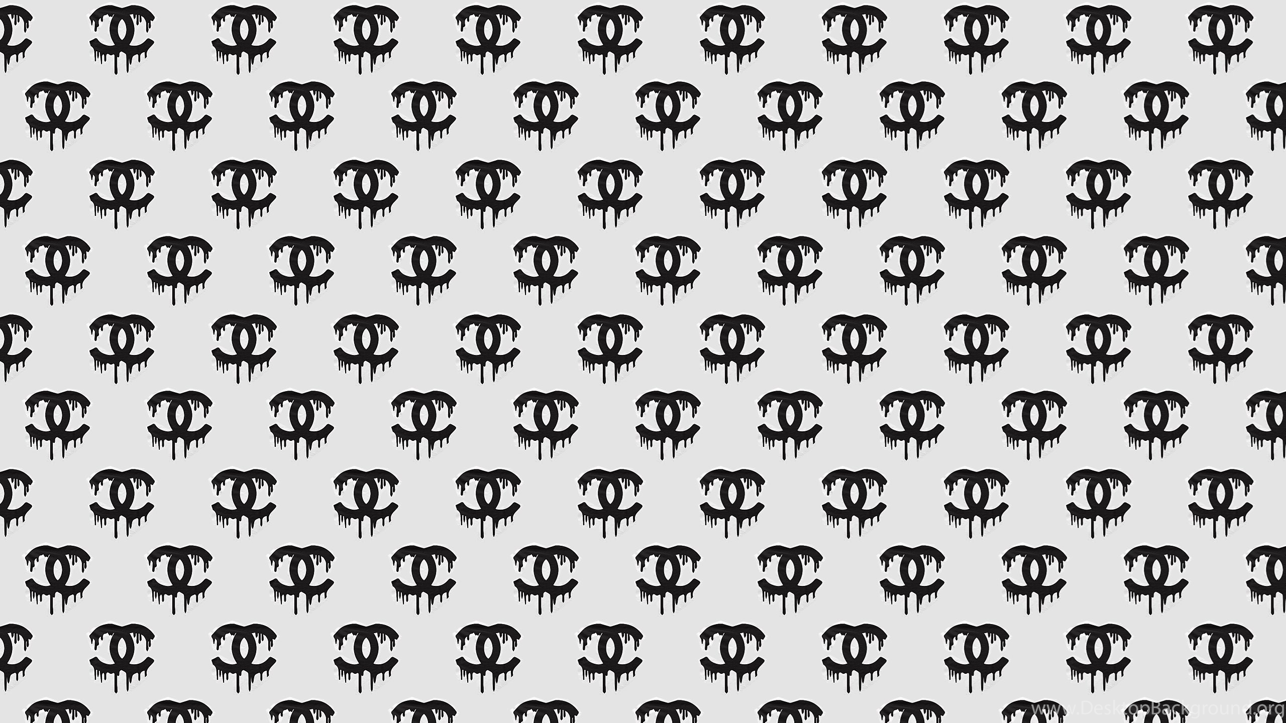 Dripping Chanel Desktop Wallpaper Desktop Background