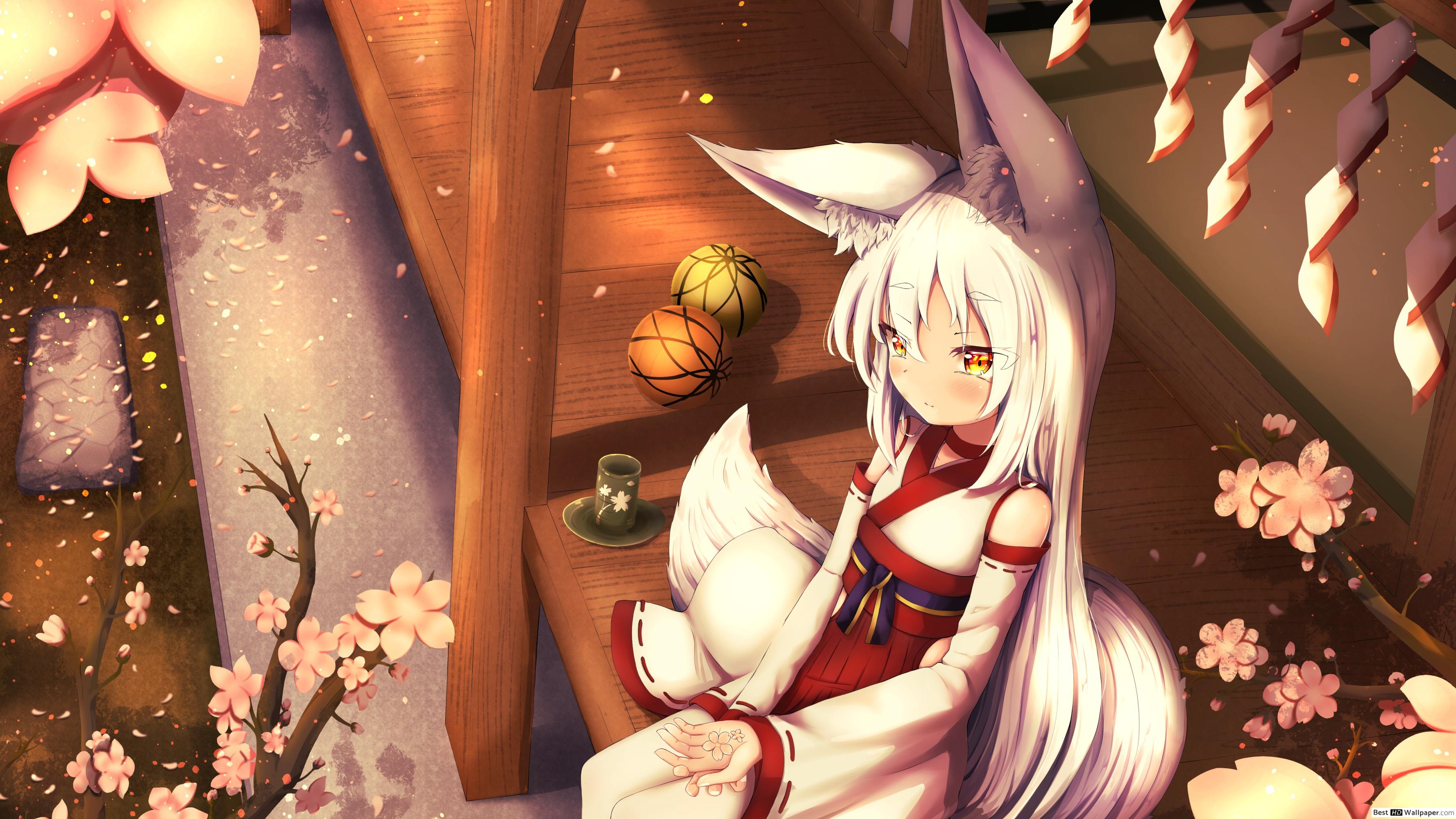 Fox girl Jiayi - Illustrations ART street